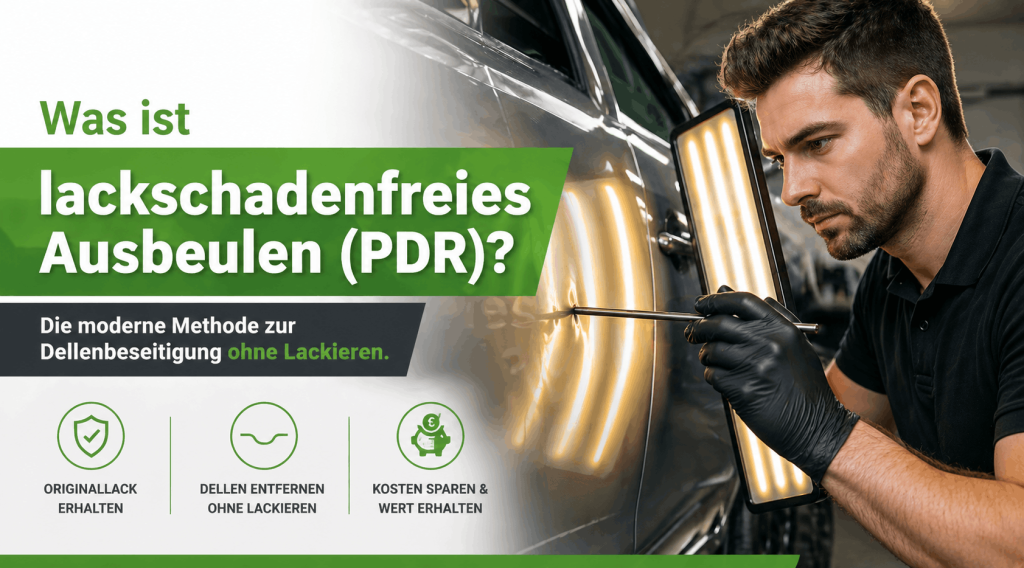 lackschadenfreies Ausbeulen lernen beim Ausbilder Wißmann Dellentechnik.