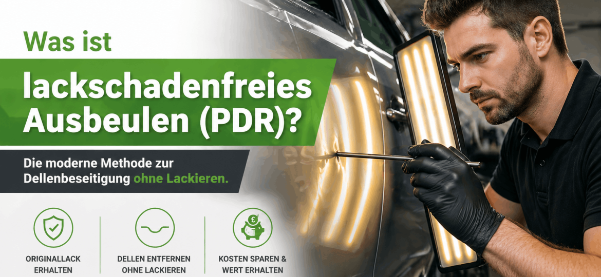 lackschadenfreies Ausbeulen lernen beim Ausbilder Wißmann Dellentechnik.
