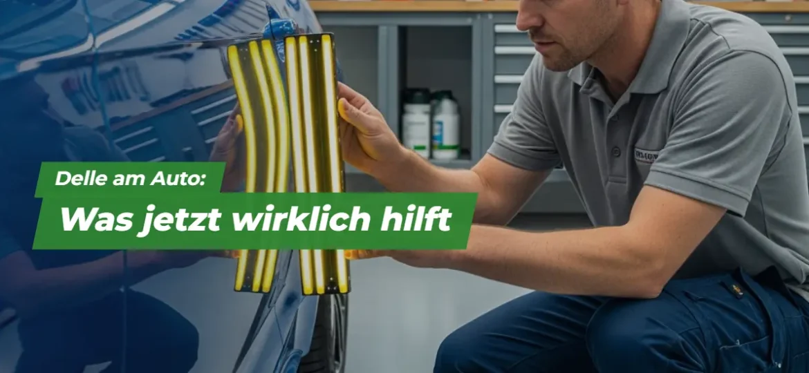 Delle am Auto: Was jetzt wirklich hilft